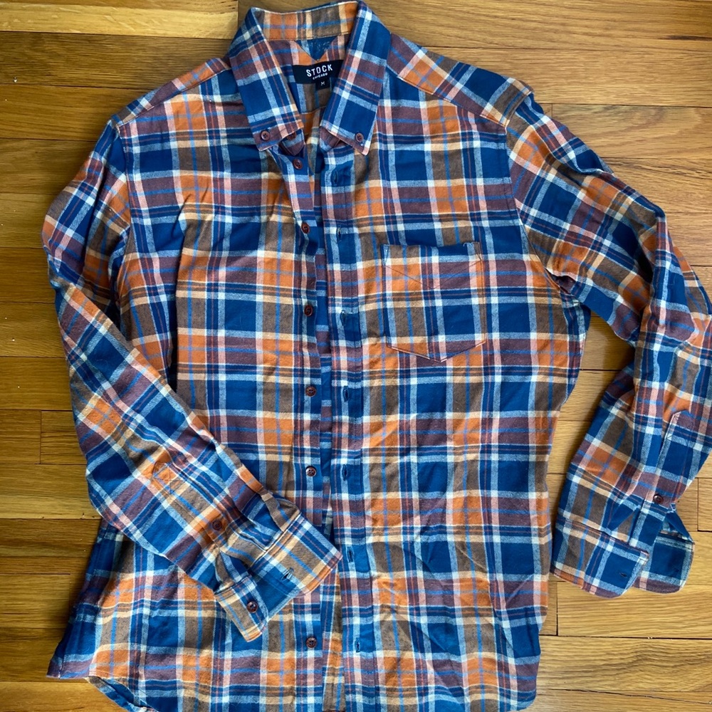 Men’s plaid shirt - Stock Chicago, made in US